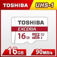 北車 TOSHIBA Micro SDHC R90MB UHS-1 Class10 16GB 16G  記憶卡 SONY