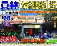 員林法拍屋，山腳路【大員林別墅新城社區】朝南透天，近東山國小，地址：彰化縣員林市東北里山腳路六段372巷173弄5號，2