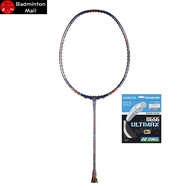 Apacs Commander 60 Navy Black【Install with String】Yonex BG66 Ultimax (Original) Badminton Racket (1pcs)