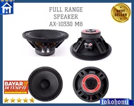 SPEAKER 10 INCH FULLRANGE AUDAX 250 WATT AX-10330 M8