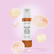 Lovera Glossy Skin Serum Toner AHA BHA PHA Rose Petals HQ