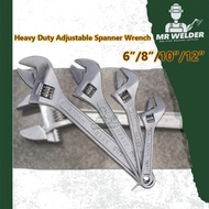 8 / 10 / 12 Inch Heavy Duty Adjustable Spanner Wrench / Spana HidupSwitch Spanar | Adjustable Wrench