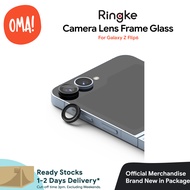 RINGKE [2 Pack] Camera Lens Frame Glass Samsung Galaxy Z Flip 7 FE / Z Flip 6 Tempered Glass Camera 