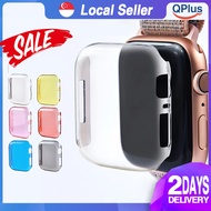 [SG] QPlus Multiple Colors Case for Apple Watch Full Coverage Protection for iWatch Series SE/6/5/4/