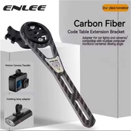Enlee Carbon Integrated Bar fly Mounting Stem Handlebar Dropbar Mount Holder Barfly GPS Bracket Comp