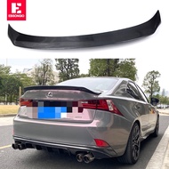 Carbon Fiber / FRP Car Rear Trunk Spoiler Lip For LEXUS IS200 IS250 IS350 IS300 2013-2019 AR Style R