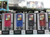 已完售 東京快遞耳機館 SONY NWZ-E383 MP3 數位隨身聽 4GB  1.8吋螢幕新款 NW-E394