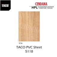 Top TACO PVC Sheet Wood Grain 5118