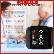 Ready StocksCurved touch screen Digital Blood Pressure Monitor Wrist Blood Pressure BP Voice Sphygmomanometer