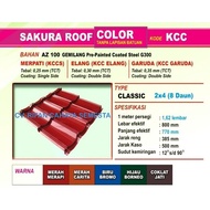 Genteng Metal Sakura Roof - Sakura Elang ( 0,30 mm )