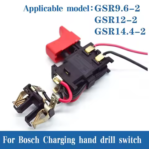 For Bosch Charging Hand Drill Electric Screwdriver Switch GSR9.6-2 GSR12-2 GSR14.4-2 GSR18-2 Hand Dr