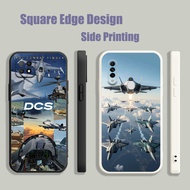 Casing For OPPO A39 A57 Reno 5 7 8 A54 A94 DCS World Video game BOU07 Phone Case Square Edge