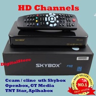 Cline CCCAM Client Skybox Openbox GT MEdia TNT Star Freesat