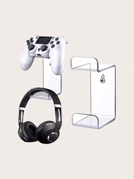 Ps5/ps4/xbox控制器和耳機牆掛支架