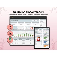 Equipment Rental Spreadsheet Event Equipment Rental Services Google Sheets Tracker Rental Booking Sp