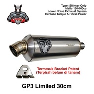 WRX GP3 Limited K125 Vario125 New Exhaust