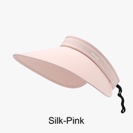 Topi Caddy Anti UV Topi Visor Pantai Topi Olahraga Sun Hat Topi Lebar Besar Topi Golf Senam Wanit