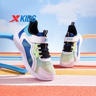 XTEP Children Running Shoes Sports Velcro Soft Sole Shoes Boys