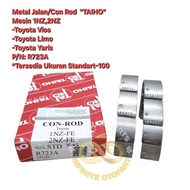 MESIN METAL ROAD CON ROD BEARING ENGINE 1NZ 2NZ VIOS LIMO YARIS STD-100 TAIHO R723A