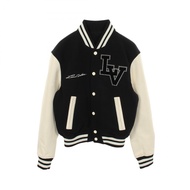 【二手】LOUIS VUITTONPharrell Varsity 男士羊毛皮革運動夾克 - 二手