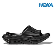 HOKA Unisex Ora Recovery Slide 3 Sandal - Black / Black
