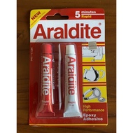 MERAH Araldite Iron Glue ARALDITE RED ARALDITE RED EPOXY RAPID 5min RESIN HARDENER ADHESIVE ARALDITE
