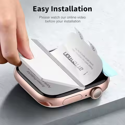 5PCS Hydrogel Film for Apple Watch Ultra 3 2 49MM 7 8 9 41 45MM S10 11 42 46MM Screen Protector Appl
