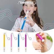 ORORFILL Slide Whistle Toy, Funny with Steel Sliding Rod Blowing Flute, High Quality Classic ABS + S