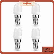 YUJINX 4 Pack LED Bulb, E14 T8 LED Light Bulb, Small 220-240V 2W 140LM Light Bulb Sewing