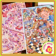 [Express+ available in Hanoi] Alice's Cabin Limited Edition 3D Sticker, Sticky House 3D Decorative S