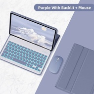 For Honor Magic Pad 2/Honor Pad GT Pro 12.3 2024 Backlit Bluetooth Keyboard With Shockproof Folio Fl