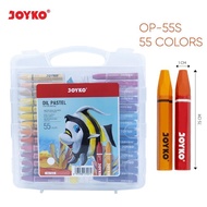 Crayon 55 Warna Joyko Oil Pastel