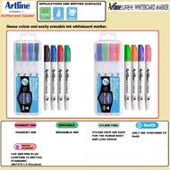 Artline SUPREME WHITEBOARD MARKER Set Assorted Color EPF-507/4PSH1 & EPF-507/4PSH2