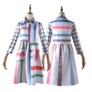 Stranger Eleven Things Cosplay Costume Eleven Shirt Dress Summer Outfits Season 4 Party Halloween Su