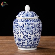 chulisia Ceramic Ginger Jar Vase Traditional Decorative Asian Ginger Jar for Weddings