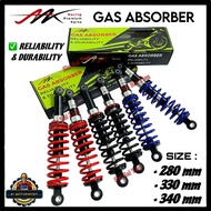 AAK GAS ABSORBER MOTORCYCLE 280MM 330MM 340MM EX5 Dream KRISS RXZ Wave100 W110 W125 Lagenda Future S