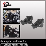 For CFMOTO 450MT/450 MT/MT450 2024-2025 Model Handlebar Riser (Rear-Mounted) Mounting Bracket