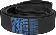 D&D PowerDrive 5R8V3350 Banded V Belt, Rubber