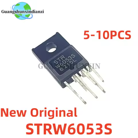 5-10PCS 100% New Original STRW6053S STR-W6053S STR-W6053 STRW6053 TO-220F-6 Best Quality In Stock