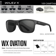 แว่นตา Wiley X แท้ รุ่น OVATION แว่นกันแดดอเนกประสงค์ใส่สบายตา ให้ภาพคมชัดไม่บิดเบี่ยว กันสะเก็ด กัน