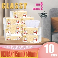 Tissue 300 Sheets CLASSY Snowman 3 Ply 175mmx140mm