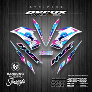 Striping AEROX ALL NEW CONNECTED 155 / MLK 3 / VVA 2021-2023 / MOTO AEROX 155 NEW AEROX NEW 155