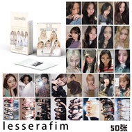 [Kstufind] Lomo Card Hologram Pack Photocard Le Ss3R4Fim Glitter Holo Album Lomo Card Photo Card Kpo