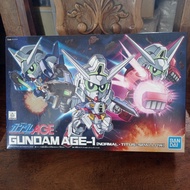 Bandai sd bb Age 1Gundam mecha robot model kit toys action figure collect
