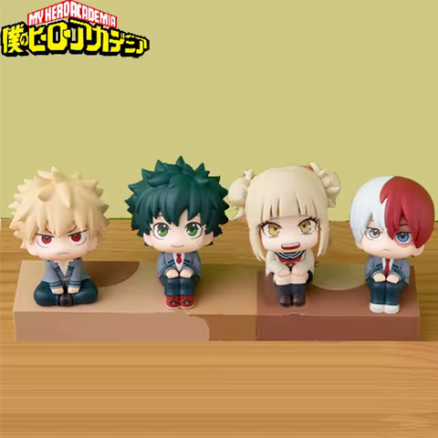 PVC | (MHA): Toga Himiko/Izuku Midoriya/Katsuki Bakugo/Todoroki Shouto My Hero Academia Cute Toys PV