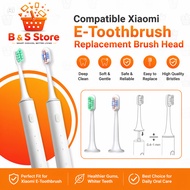 [Local Stock]Xiaomi E-Toothbrush Replacement Brush Head T500 T300 T700 T100 T301 T302 T501 Vacuum pa