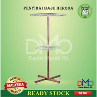 CLOTHES HANGER WITH WHEELS DMOPB109 PLUS-PENYIDAI KAIN&BAJU DENGAN RODA DENGAN BREK/TOWEL HANGER/DRY