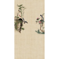 Chinese Style Elegant Plate Woman Charm Ancient Costume Photo Studio Theme Photography Background We