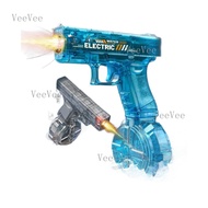 [New Style] Second-Generation Glock Fire Water Gun Cool Flashing Mechanical Linkage Automatic Water 