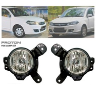 (Malaysia Ready Stock) Proton Saga FLX Front Bumper Clear White Fog Lamp Spot Light Original